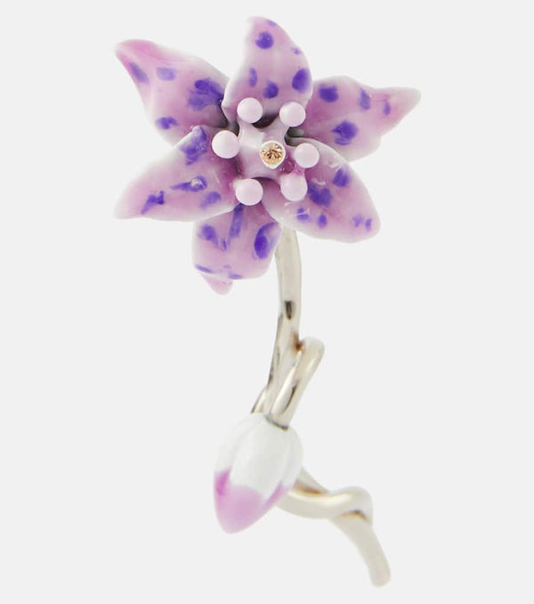 Acne Studios Flower single earring