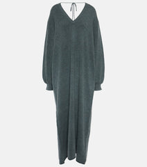 Extreme Cashmere N°259 Sheba cashmere-blend maxi dress
