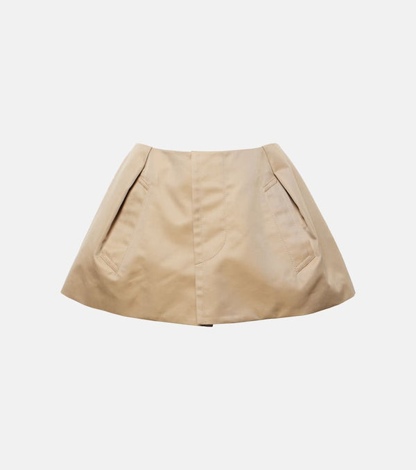 Sacai Cotton-blend gabardine shorts