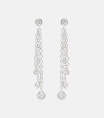 Bucherer Fine Jewellery Floating Diamonds 18kt white gold earrings with diamonds