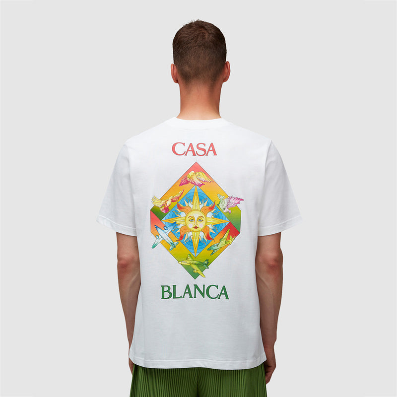 Casablanca Les Elements T-Shirt White