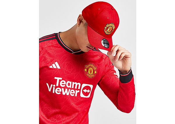 New Era 9FORTY Manchester United Adjustable Cap Red 