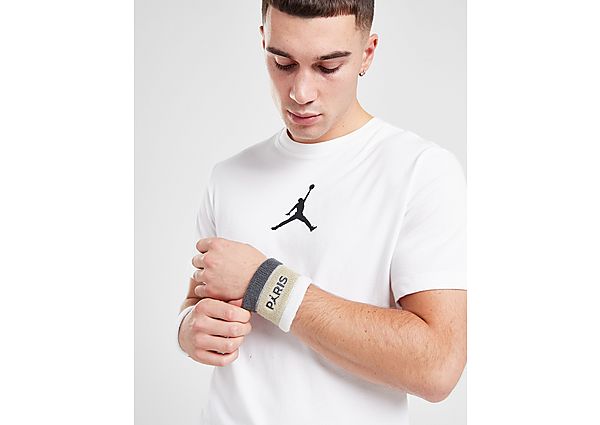 Jordan Paris Saint Germain Terry Wristbands White 