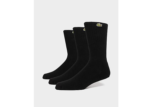 Lacoste 3-Pack Sport Socks Black 