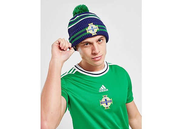 New Era Northern Ireland Pom Beanie Hat Green