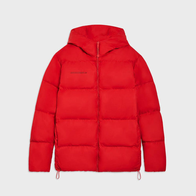Pangaia FLWRDWN™ Short Reversible Red Jacket | LYBSTORE